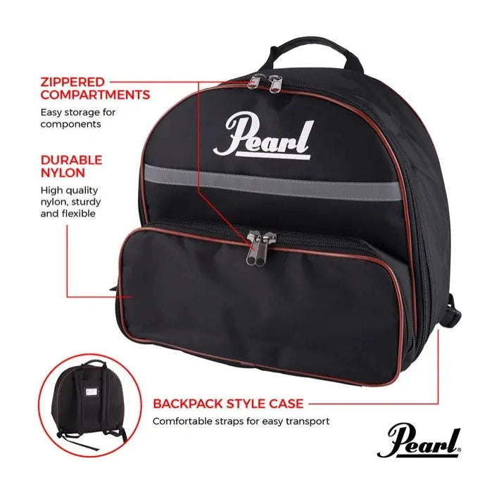 Pearl Student Snare Kit w/Backpack Case - Drum Center Of Portsmouth