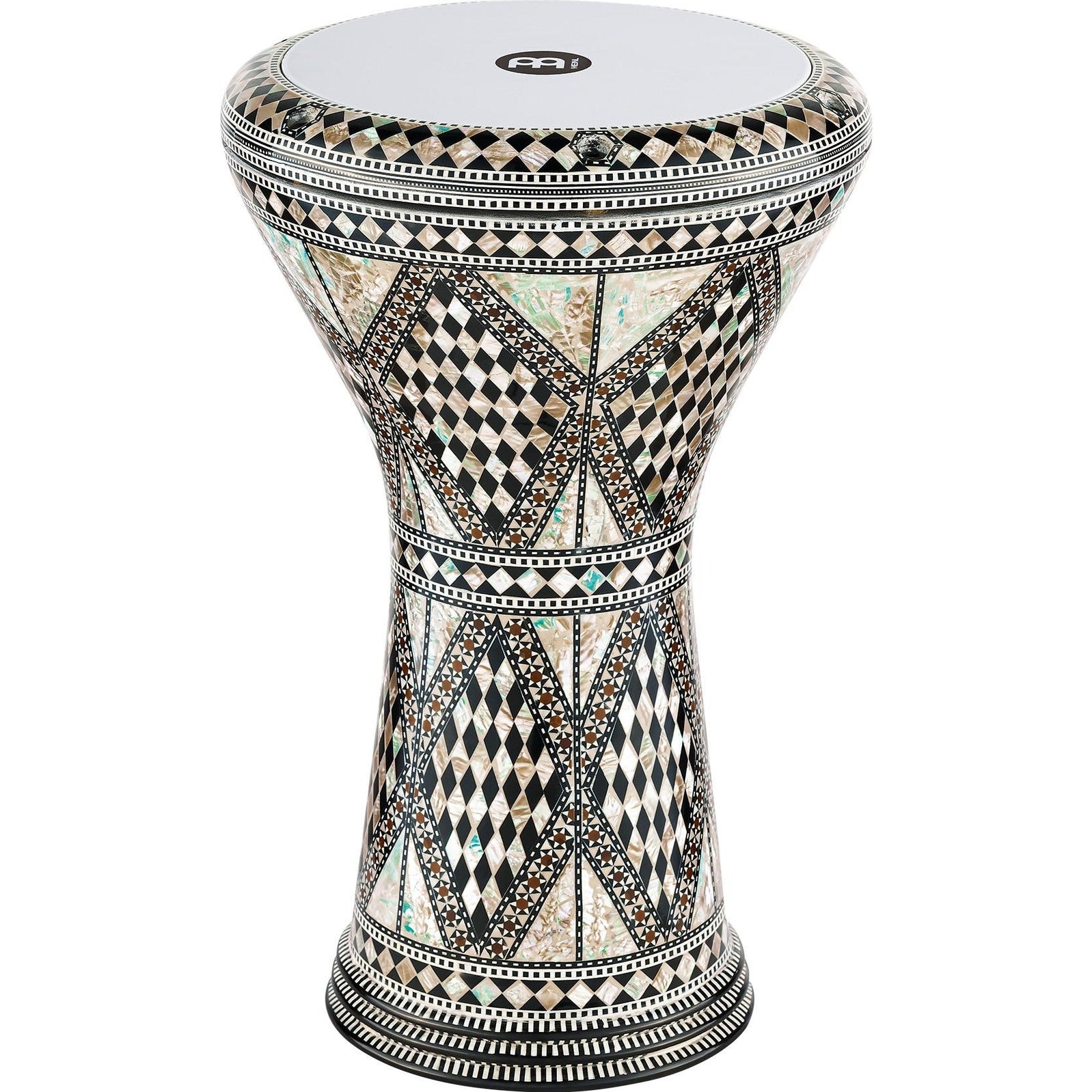 Meinl Percussion 8 3/4 Artisan Edition Doumbek White Burl Mosaic Royale - Drum Center Of Portsmouth