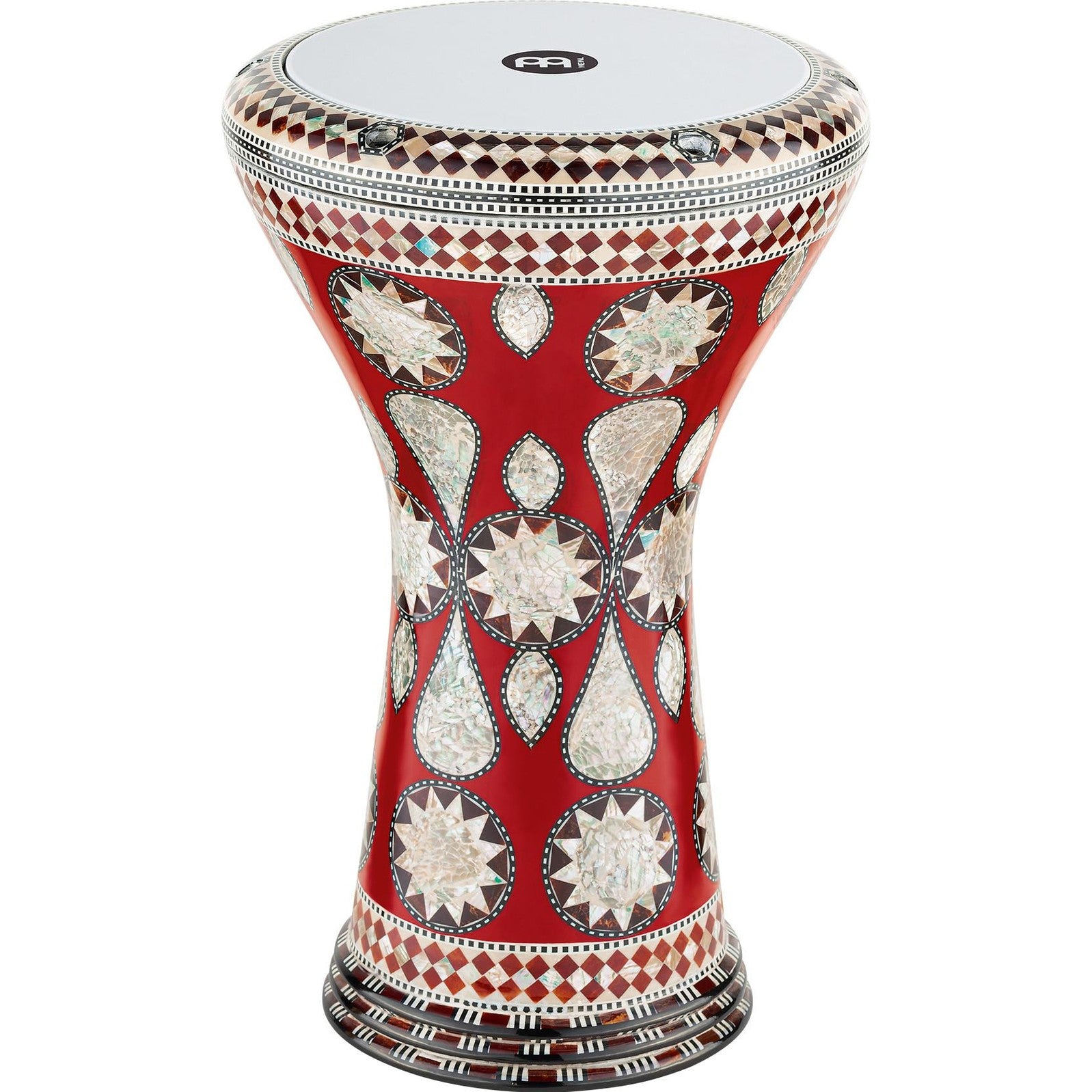 Meinl Percussion 8 3/4 Artisan Edition Doumbek White Burl Mosaic Imperial - Drum Center Of Portsmouth