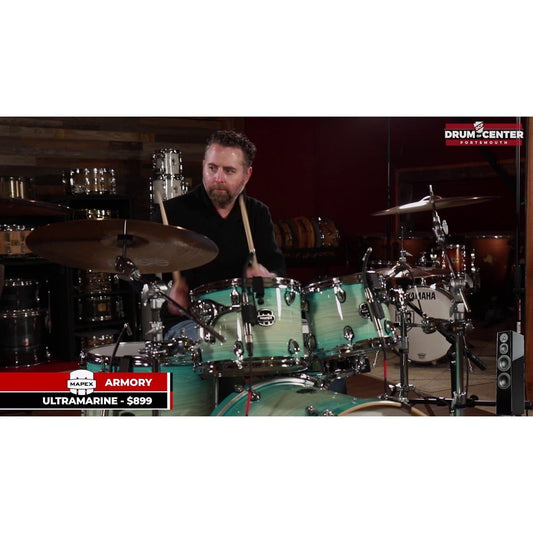 Mapex Armory Series 5pc Rock Drum Set - Ultramarine Finish