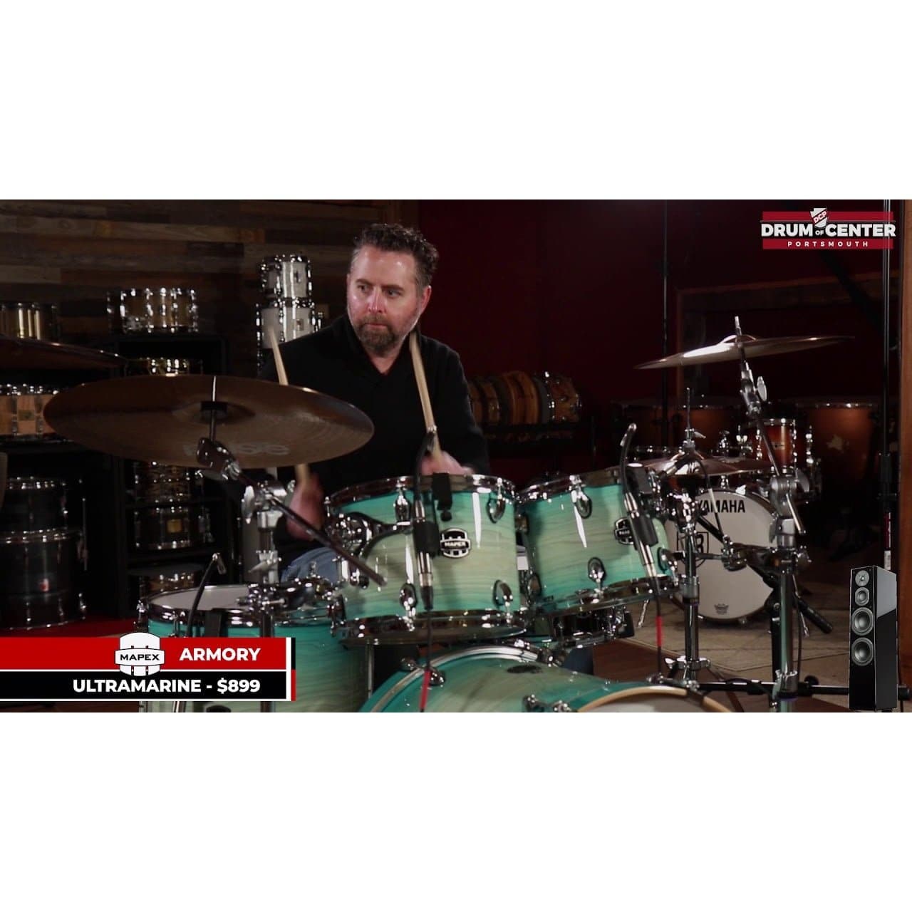 Mapex Armory Series Studioease Drum Set - Ultramarine Finish
