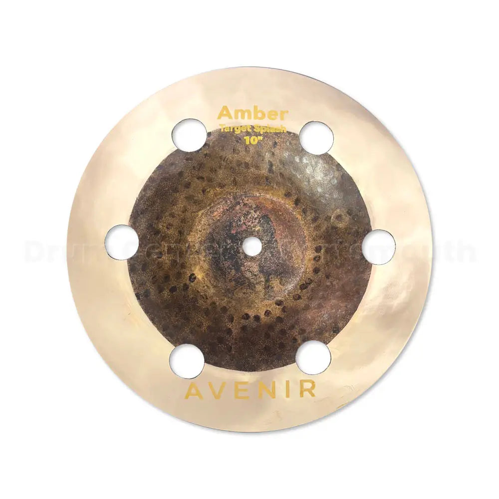 Avenir Amber 6-Hole Target Splash Cymbal 10" - Drum Center of Portsmouth