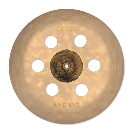 Avenir Expression 6-Hole Target China Cymbal 16" - Drum Center of Portsmouth
