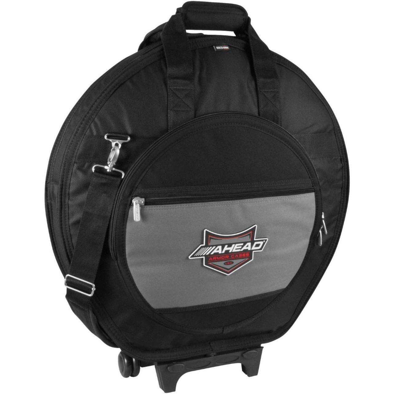 Ahead Armor Cymbal Bag Case 24 Heavy Duty w/Wheels, Handles & Strap - Drum Center Of Portsmouth