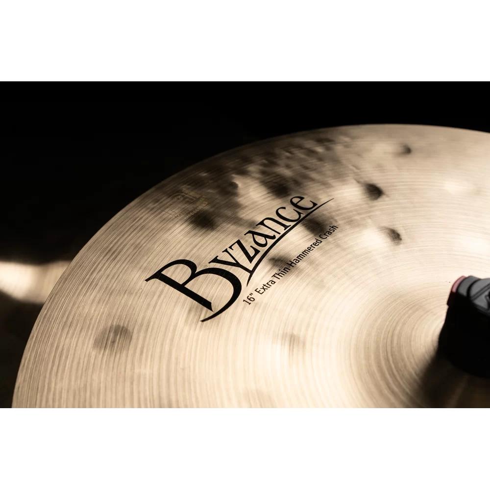 Meinl Byzance Traditional Extra Thin Hammered Crash Cymbal 16"