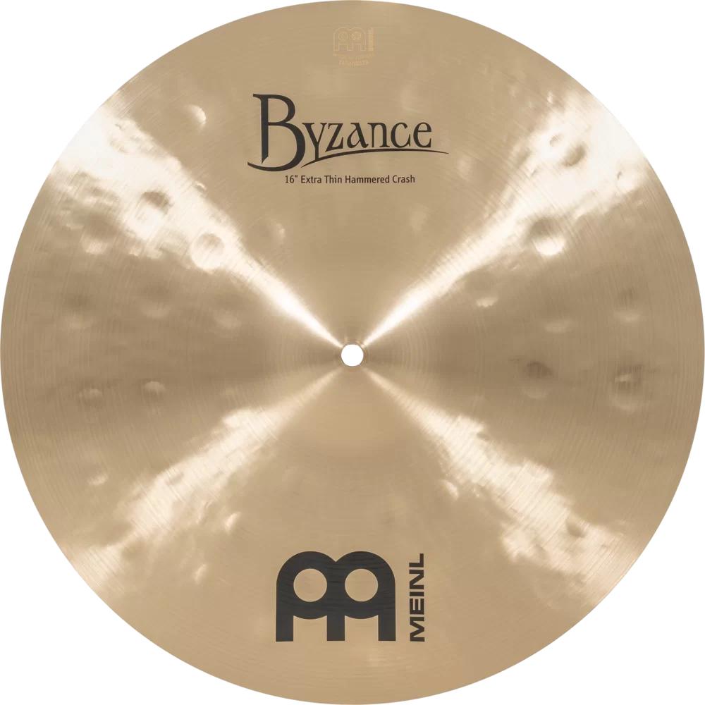 Meinl Byzance Traditional Extra Thin Hammered Crash Cymbal 16"