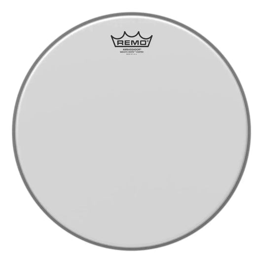 Remo Ambassador Coated Smooth White Drumhead 10" - Drum Center Of Portsmouth