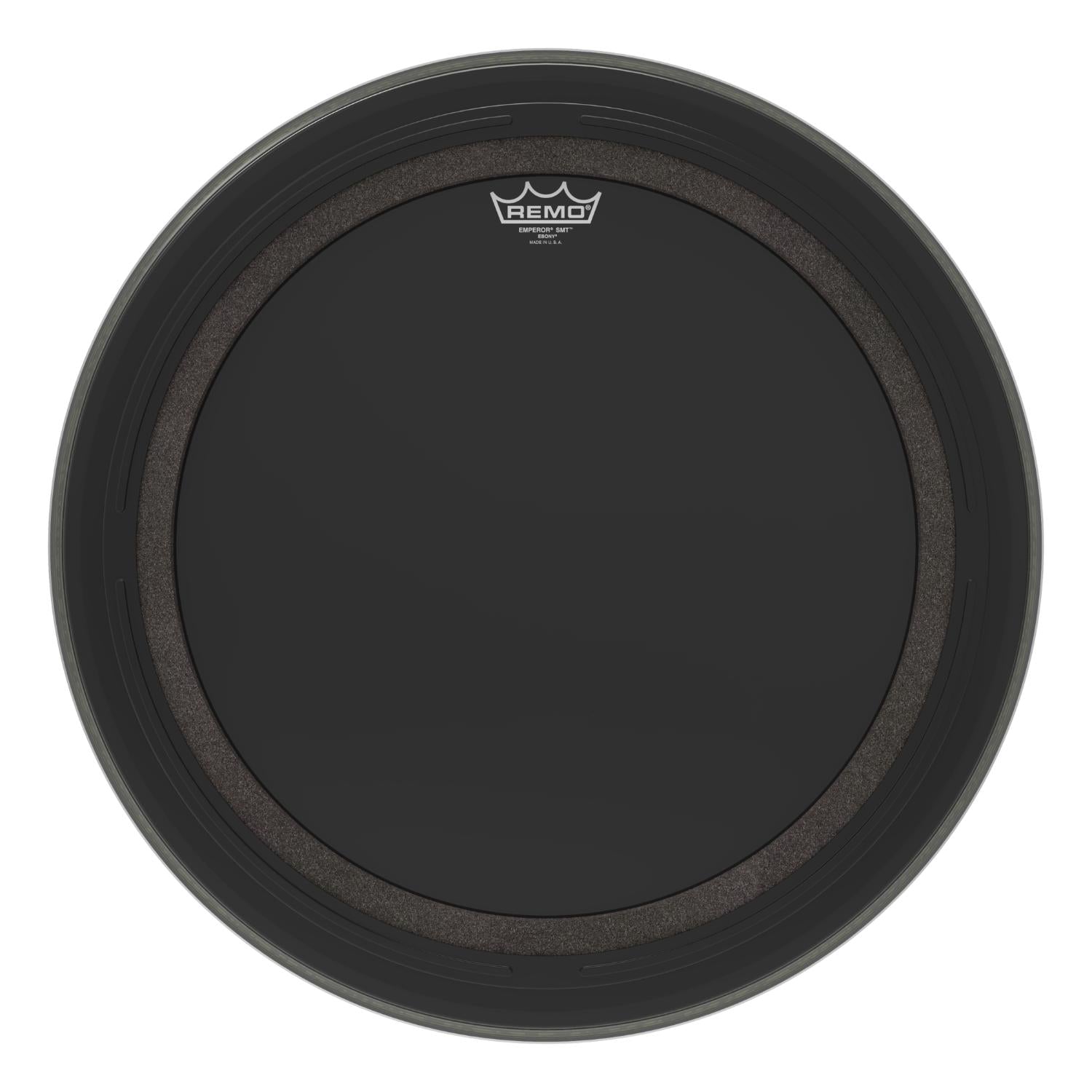 Remo Emperor SMT Ebony Bass Drumheads - Drum Center Of Portsmouth