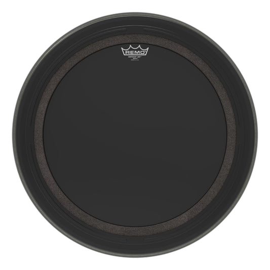 Remo Emperor SMT Ebony Bass Drumheads - Drum Center Of Portsmouth