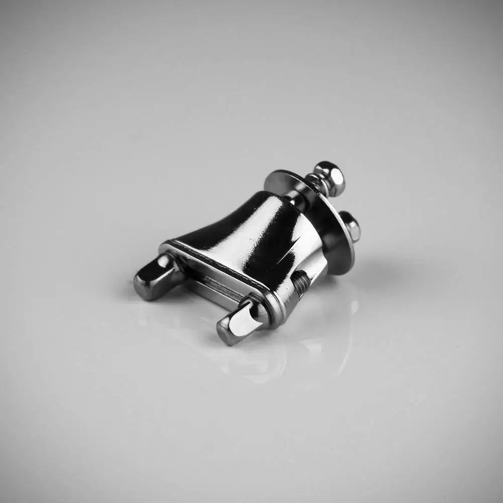 INDe Drum Labs BP1C Buttplate 12mm Vertical Chrome - Drum Center Of Portsmouth