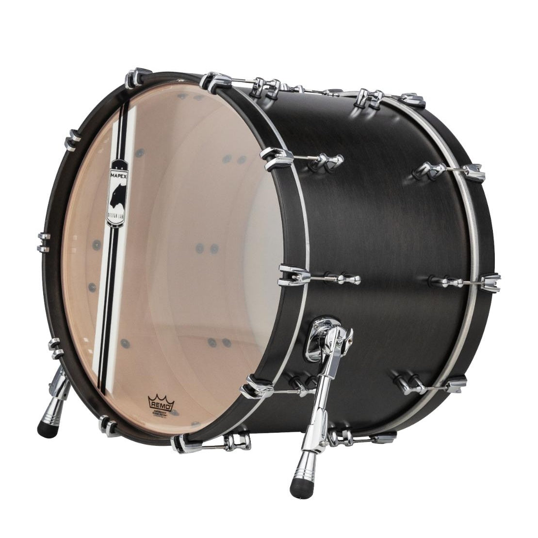 Mapex Black Panther Design Lab Equinox Bass Drum 24x15 Satin Black