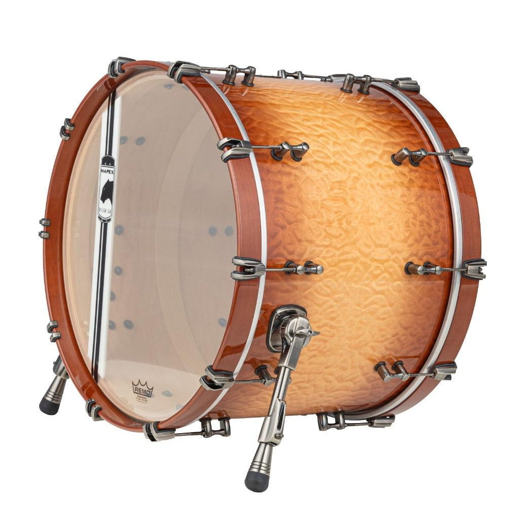 Mapex Black Panther Design Lab Versatus Bass Drum 18x15 Peach Burl Burst