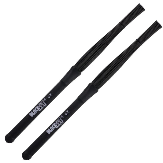 Regal Tip 521R-BJ Blackout EX Cajon Brushes - Drum Center Of Portsmouth