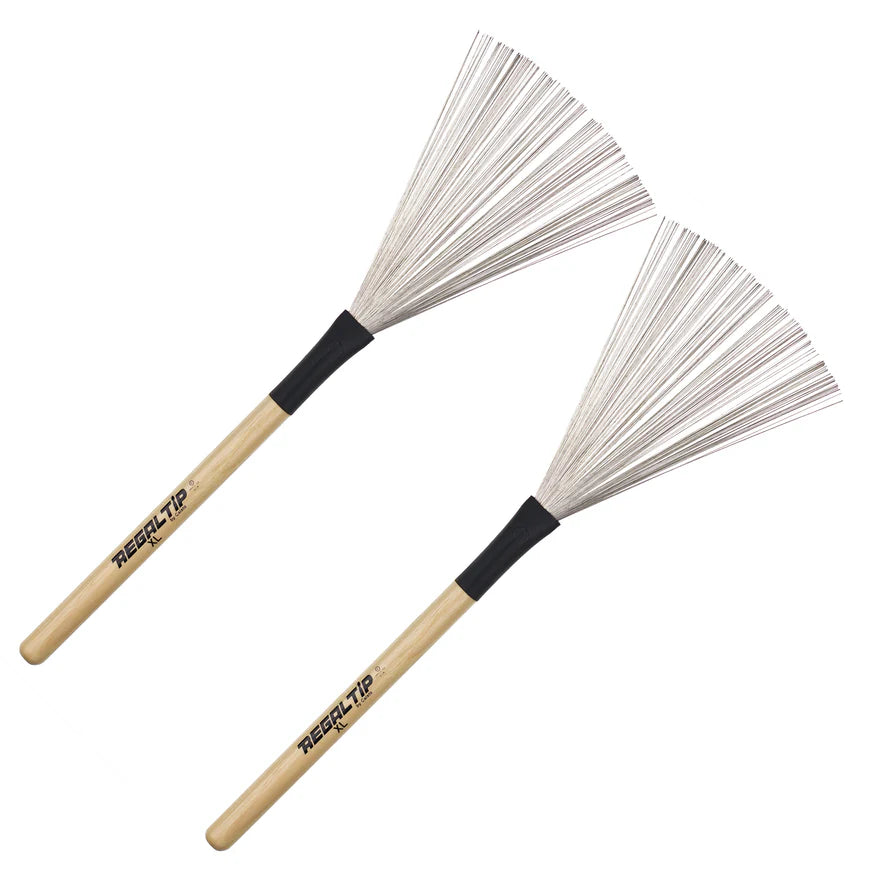 Regal Tip 551W-XL Hickory Handle Brushes - Drum Center Of Portsmouth