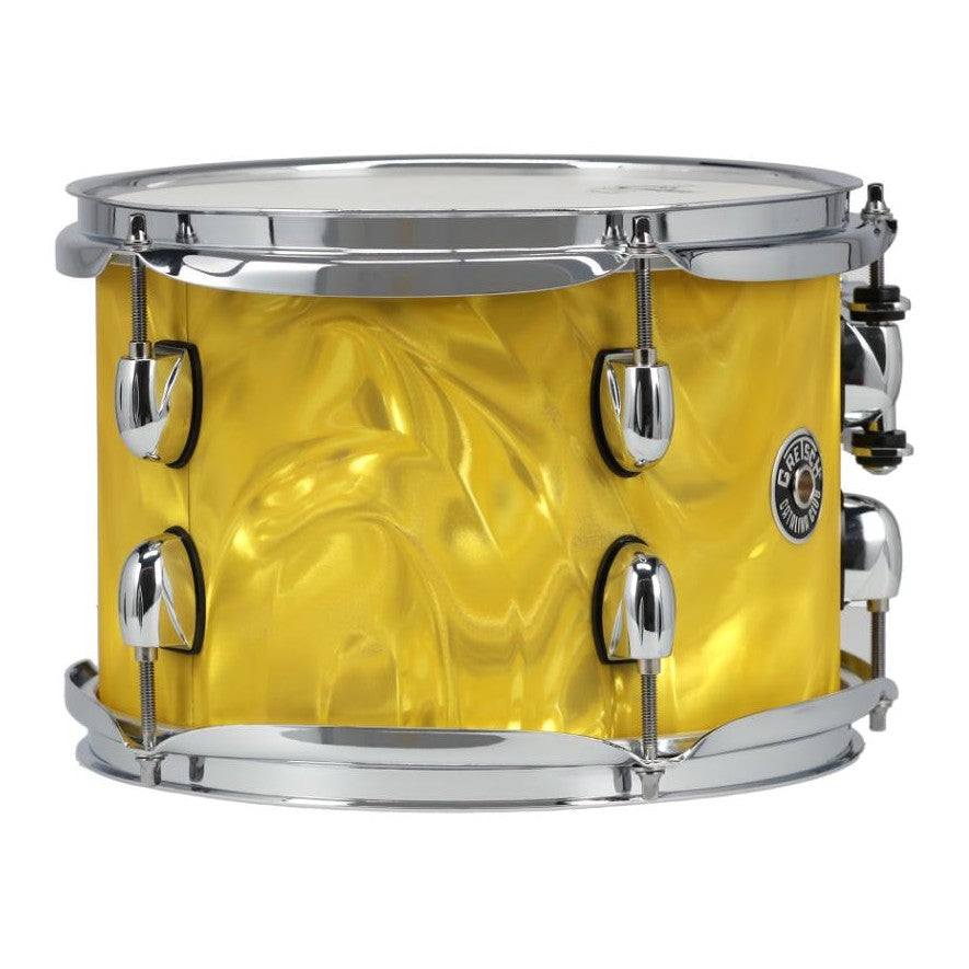 Gretsch Catalina Club CC2 Tom 10x7 Yellow Satin Flame - Drum Center Of Portsmouth
