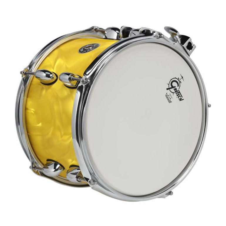Gretsch Catalina Club CC2 Tom 10x7 Yellow Satin Flame - Drum Center Of Portsmouth