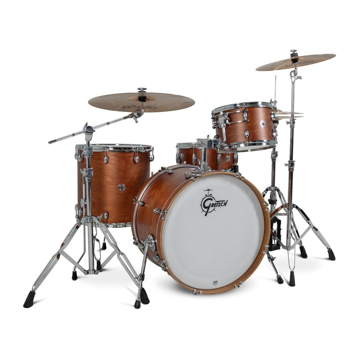 Gretsch Catalina Club CC2 4pc Drum Set 22/12/16/14 Satin Walnut Glaze