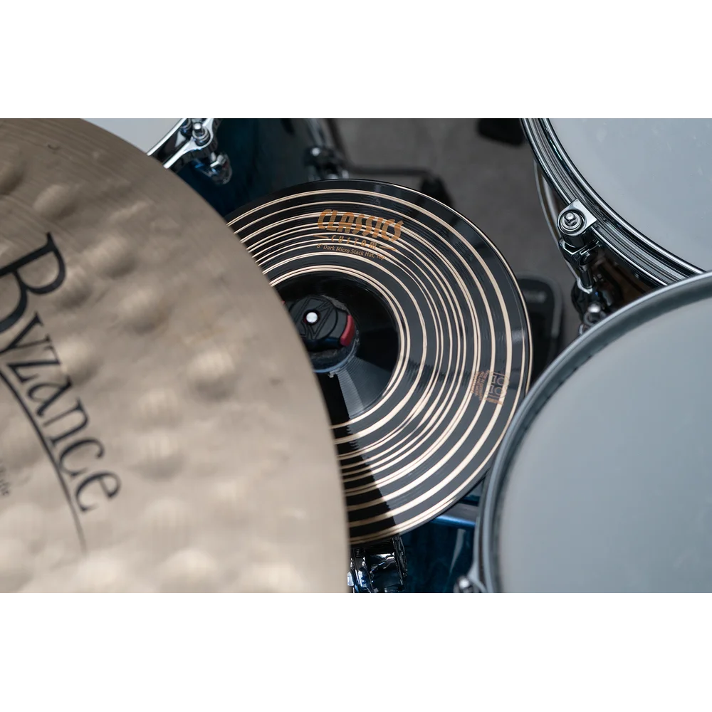 Meinl Classics Custom Dark Micro Stack Hi Hat Cymbals 8" - Drum Center Of Portsmouth