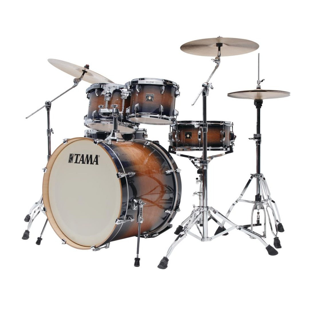 Tama Superstar Classic Maple 5pc Drum Set Indigo Bintangor Burst - Drum Center Of Portsmouth