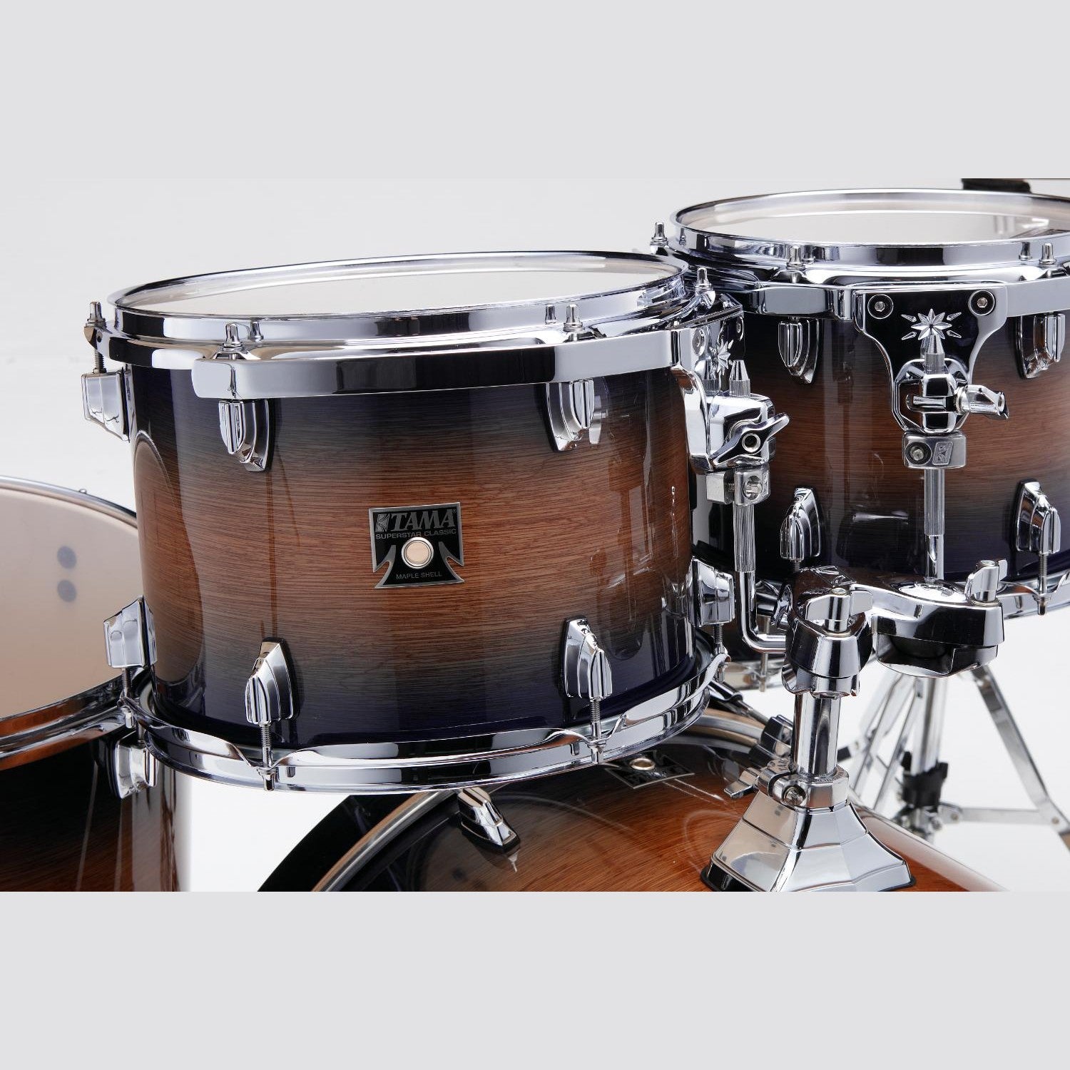 Tama Superstar Classic Maple 7pc Drum Set Indigo Bintangor Burst - Drum Center Of Portsmouth