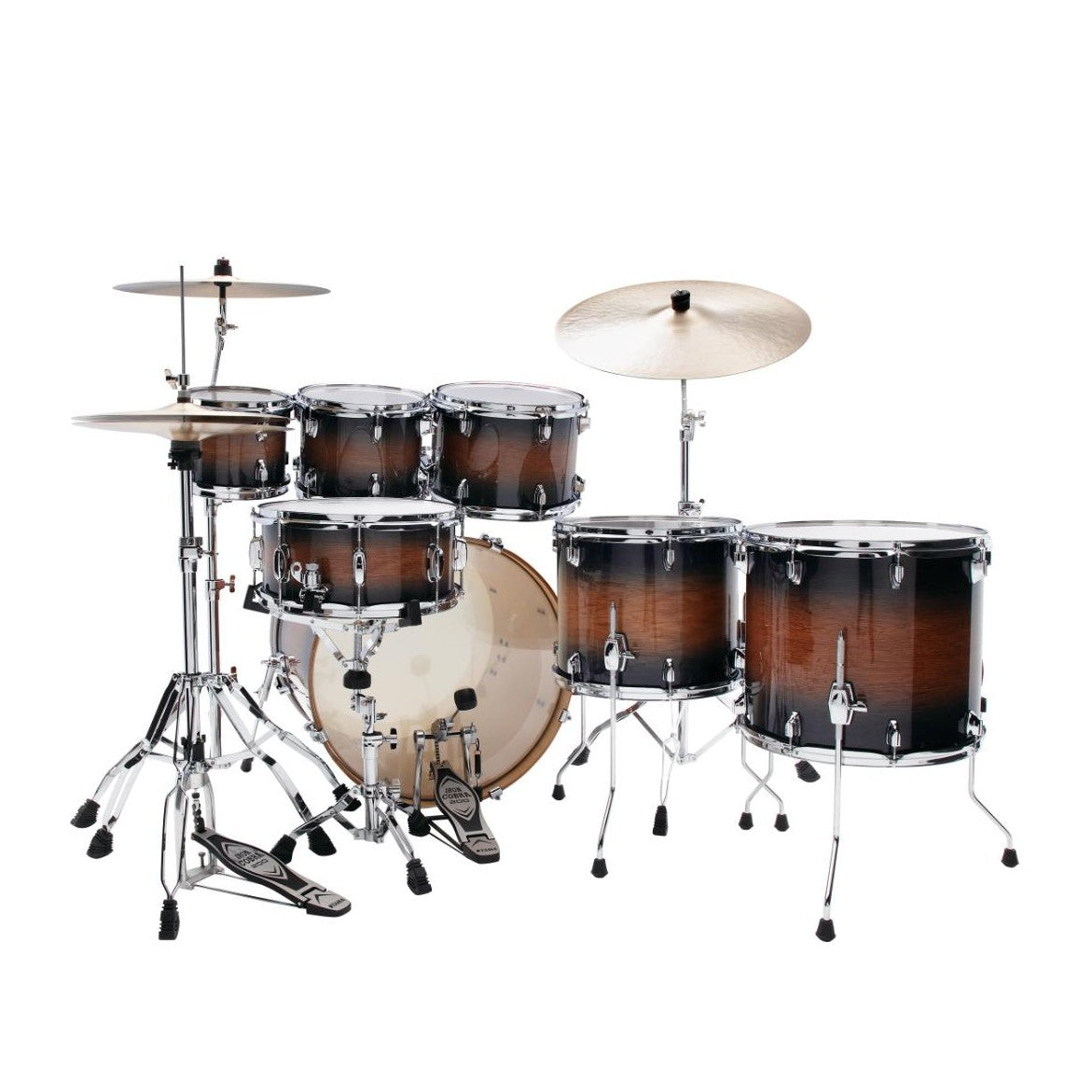 Tama Superstar Classic Maple 7pc Drum Set Indigo Bintangor Burst - Drum Center Of Portsmouth