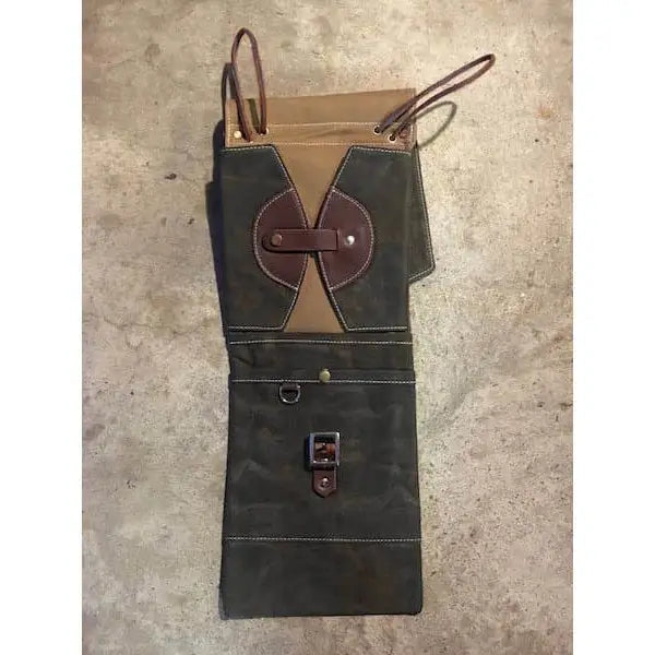 Tackle Instrument Supply Compact Stick Bag Forest Green w/Brown Leather Trim - Drum Center Of Portsmouth