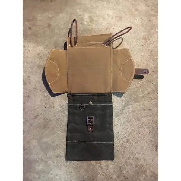 Tackle Instrument Supply Compact Stick Bag Forest Green w/Brown Leather Trim - Drum Center Of Portsmouth