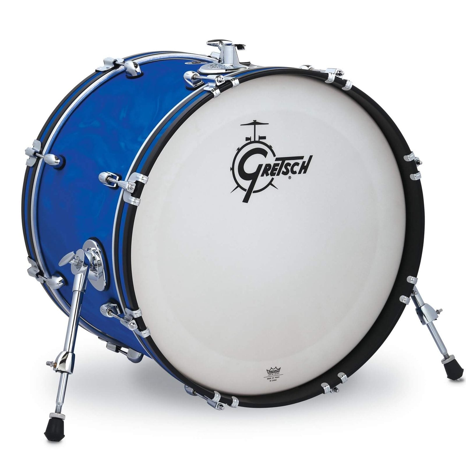 Gretsch Catalina Club Bass Drum 20x14 Blue Satin Flame - Drum Center Of Portsmouth