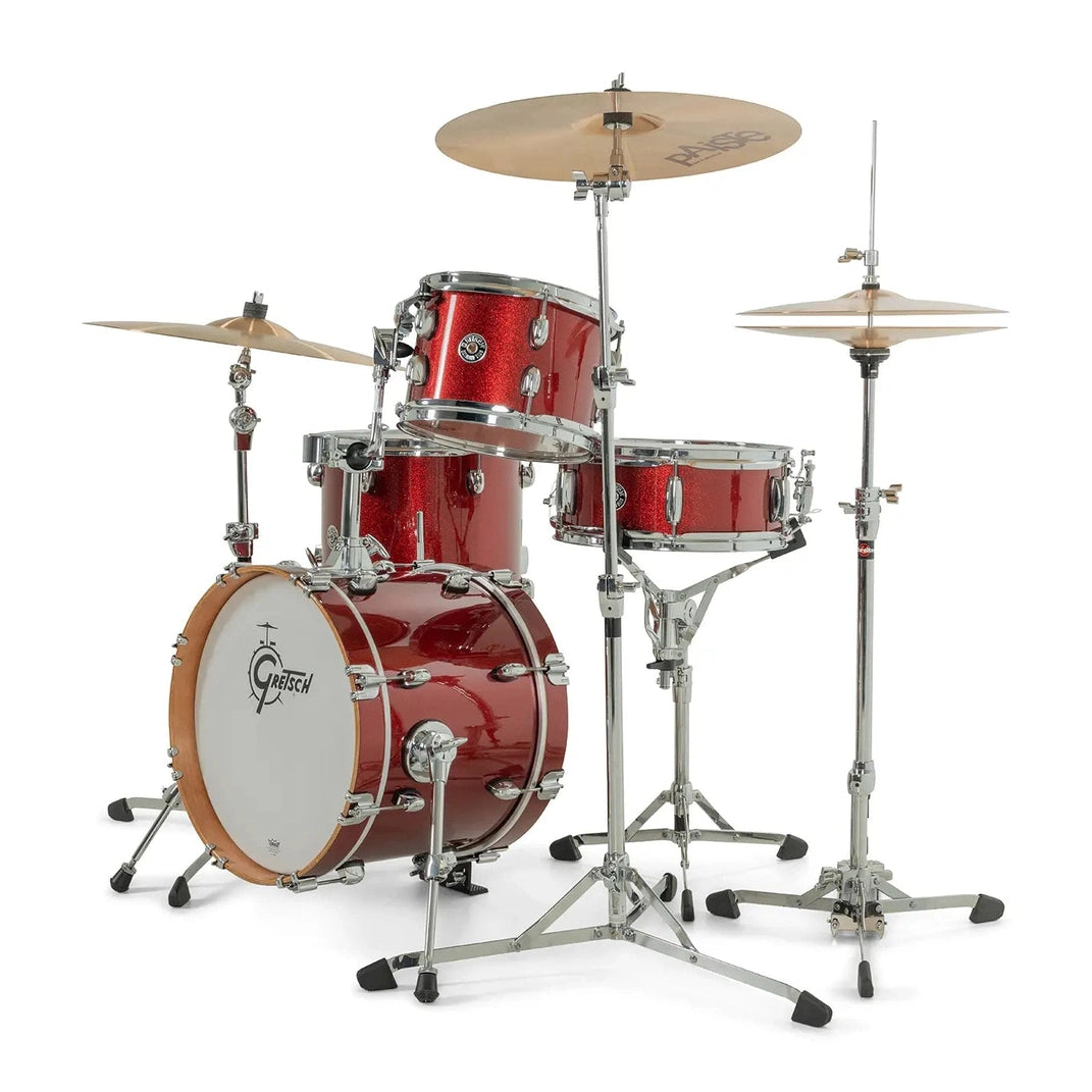 Gretsch Catalina Club Micro 4pc Drum Set Dark Cherry Sparkle - Drum Center Of Portsmouth