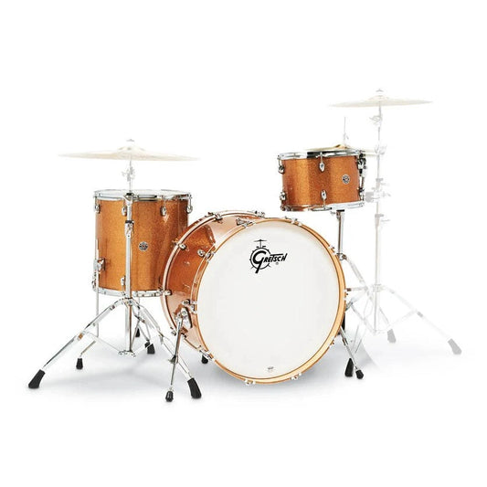 Gretsch Catalina Club 3pc Drum Set 24/13/16 Bronze Sparkle - Drum Center Of Portsmouth