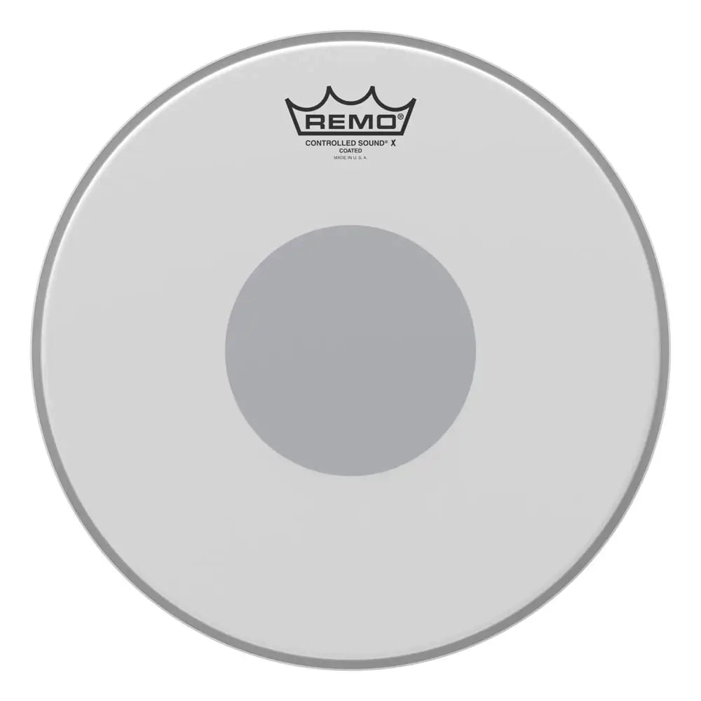 Remo Controlled Sound X Drum Head 12" Coated w/Bottom Black Dot - Drum Center Of Portsmouth