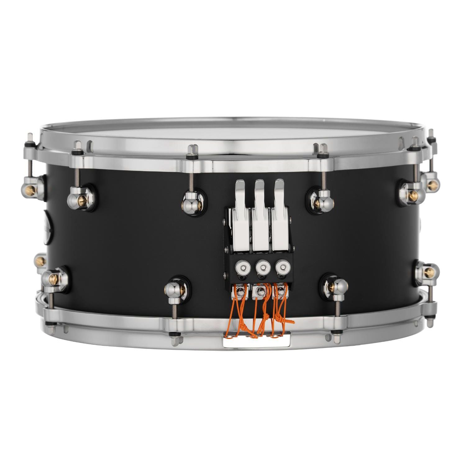 Pearl Dennis Chambers Maple Snare Drum 14x6.5 Matte Black - Drum Center Of Portsmouth