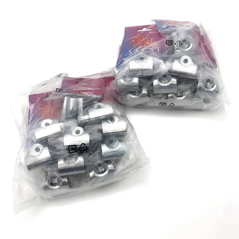 Sakae Bass Drum Hoop Claw Set of 20, Chrome - Drum Center Of Portsmouth