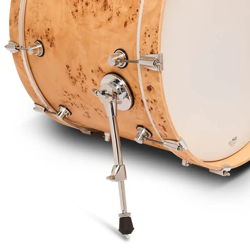EMBARGOED - ACTIVATE OCT 13 - DW Design Limited Edition 4pc Drum Set Natural Mappa Burl - Drum Center Of Portsmouth