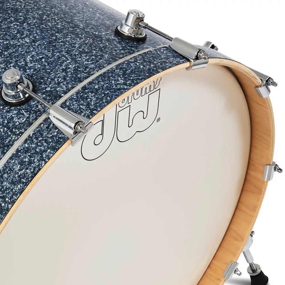 DW Design 4pc Drum Set Blue Granite - Drum Center of Portsmouth