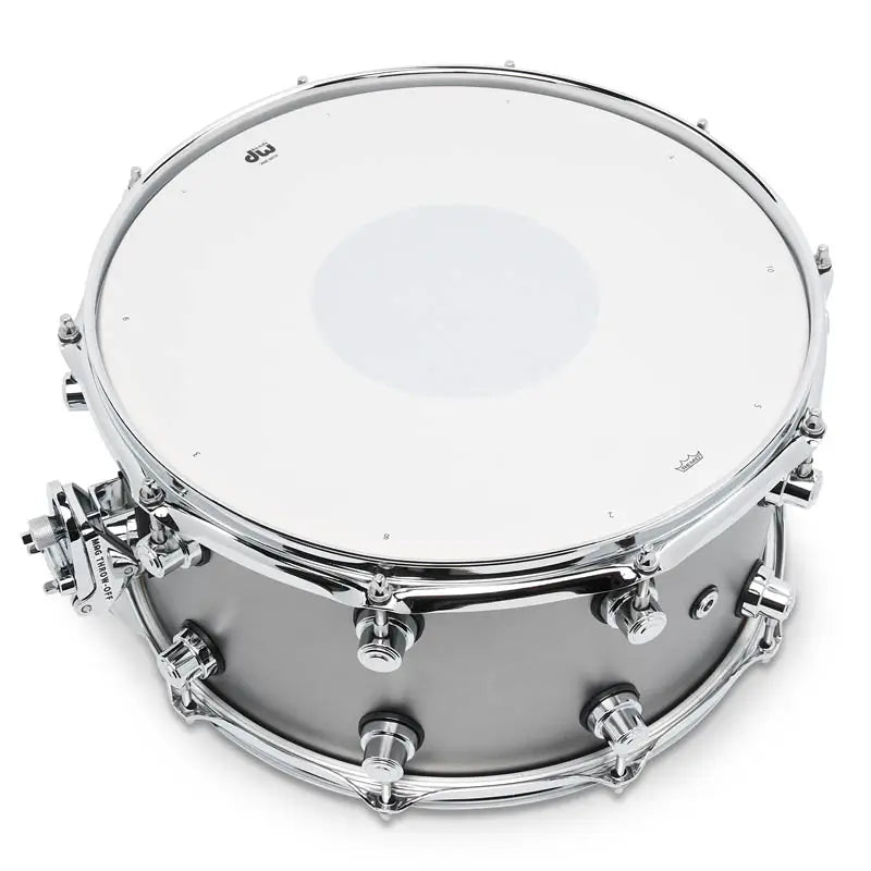 DW Limited Edition Design Snare Drum 14x7 Titanium Satin - Drum Center of Portsmouth