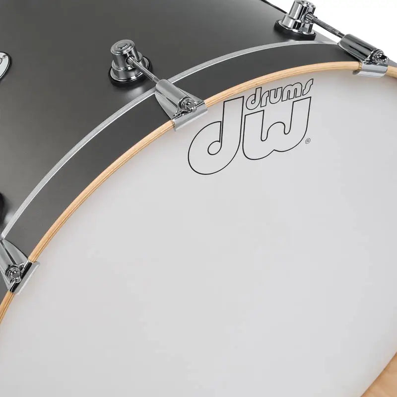 DW Limited Edition Design 3pc Drum Set 22/12/16 Titanium Satin - Drum Center of Portsmouth