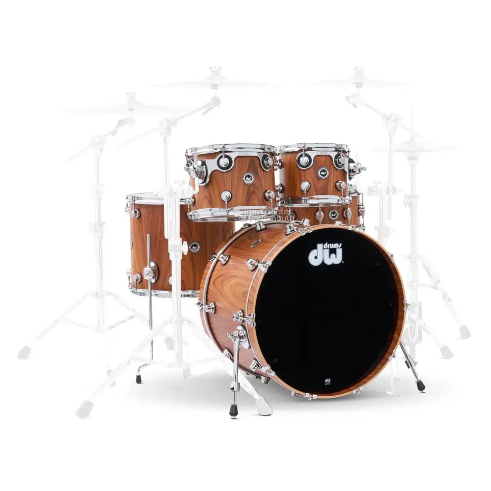 DW DWe 5pc Electronic/Acoustic Shell Pack Santos Rosewood - Drum Center Of Portsmouth