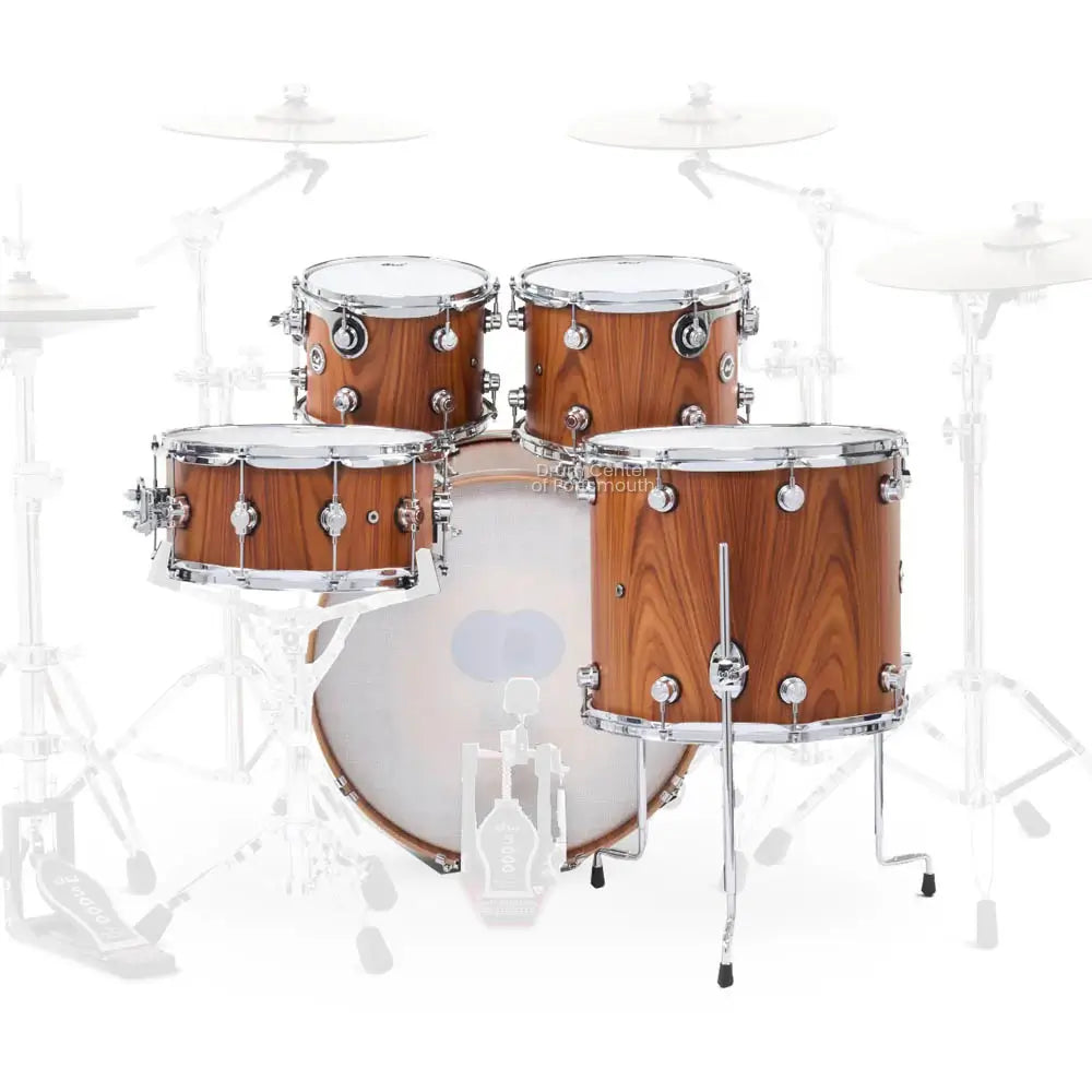 DW DWe 5pc Electronic/Acoustic Shell Pack Santos Rosewood - Drum Center Of Portsmouth