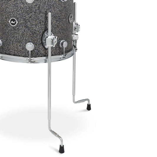 DW DWe 4pc Complete Electronic/Acoustic Drum Set w/Roland V71 Black Galaxy