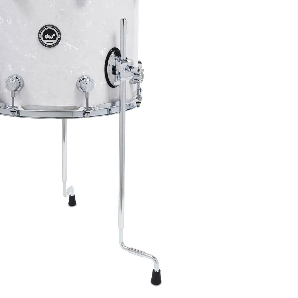 DW DWe 4pc Complete Electronic/Acoustic Drum Set w/Roland Cymbals White Marine Pearl - Drum Center Of Portsmouth
