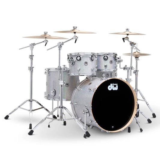 DW DWe 5pc Complete Electronic/Acoustic Drum Set w/Roland V51 Diamond Nebula