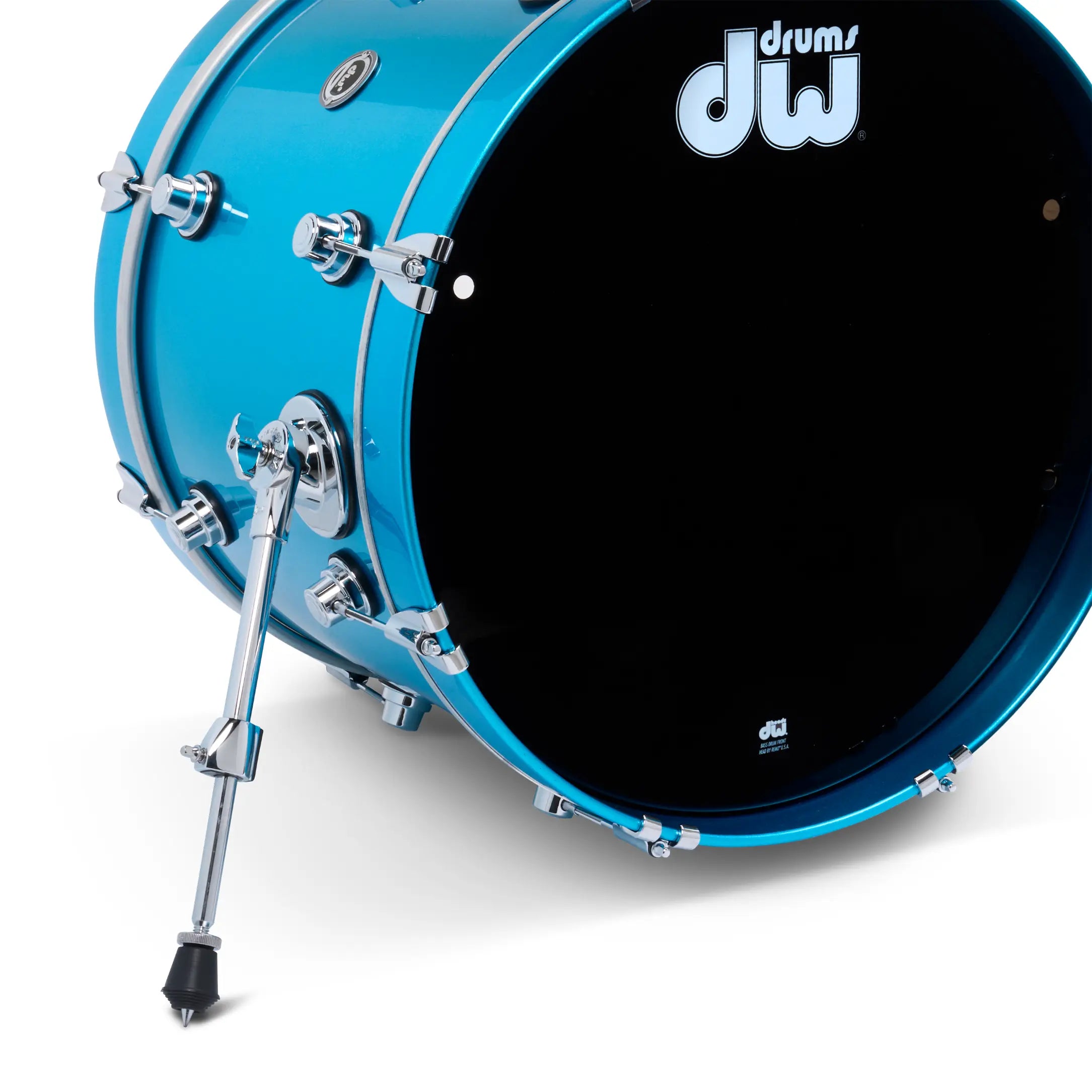DW DWe 4pc Complete Electronic/Acoustic Drum Set Laser Blue Metallic - Drum Center Of Portsmouth