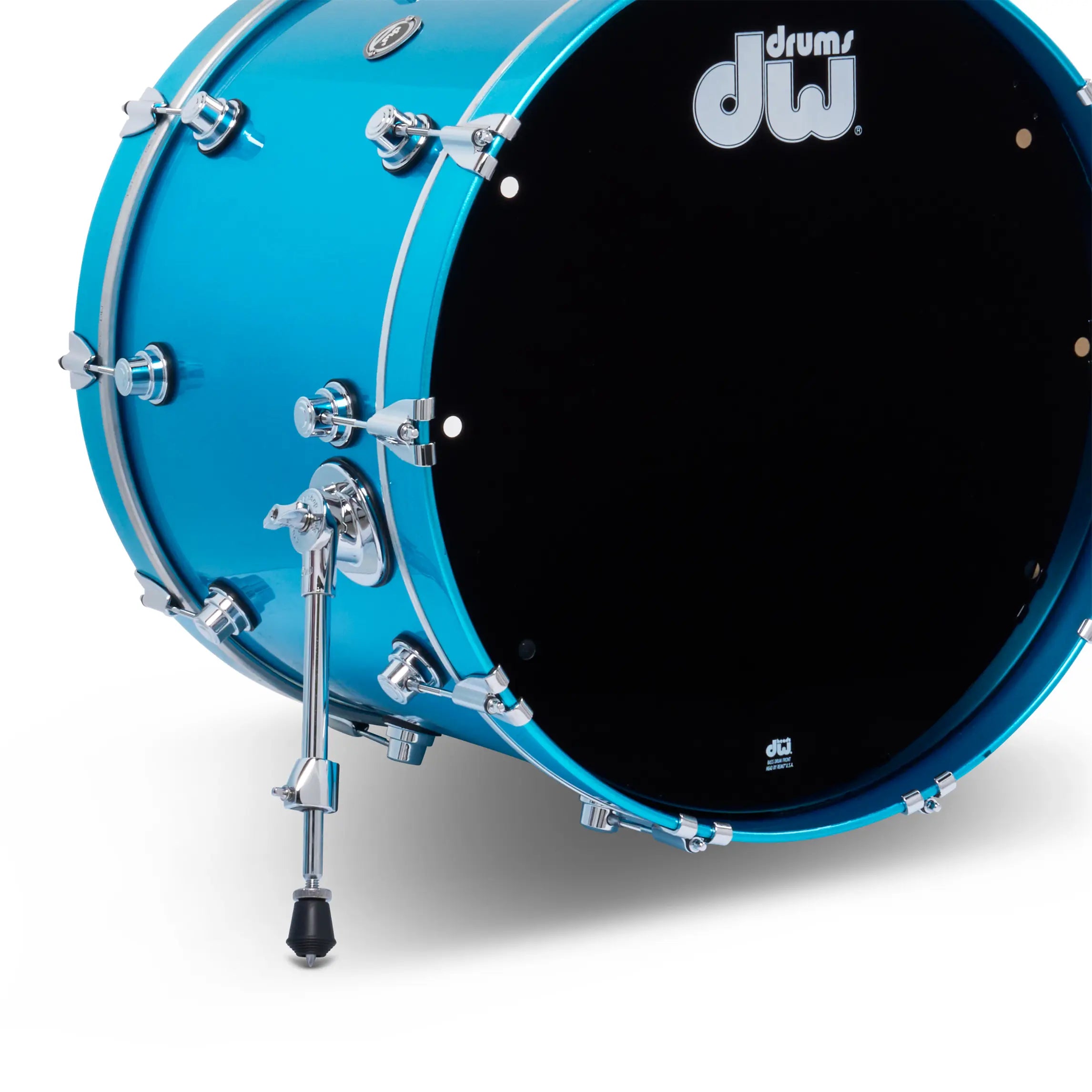 DW DWe 5pc Complete Electronic/Acoustic Drum Set Laser Blue Metallic - Drum Center Of Portsmouth