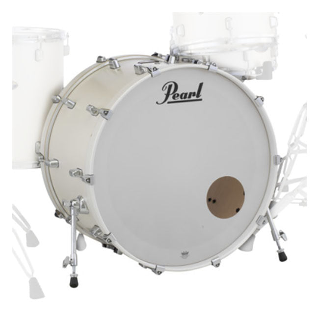 Pearl Decade Maple Bass Drum 24x14 White Satin Pearl