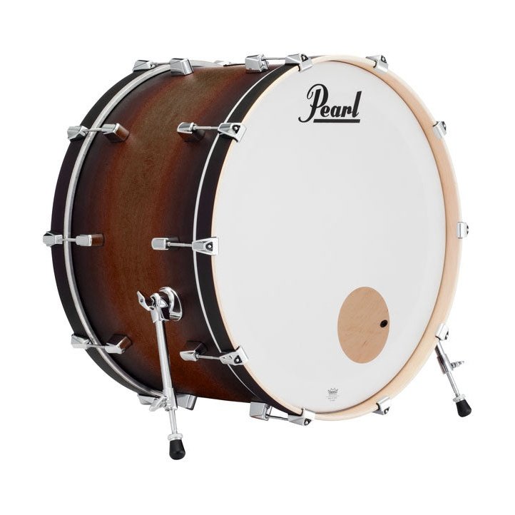 Pearl Decade Maple Bass Drum 24x14 Satin Brown Burst