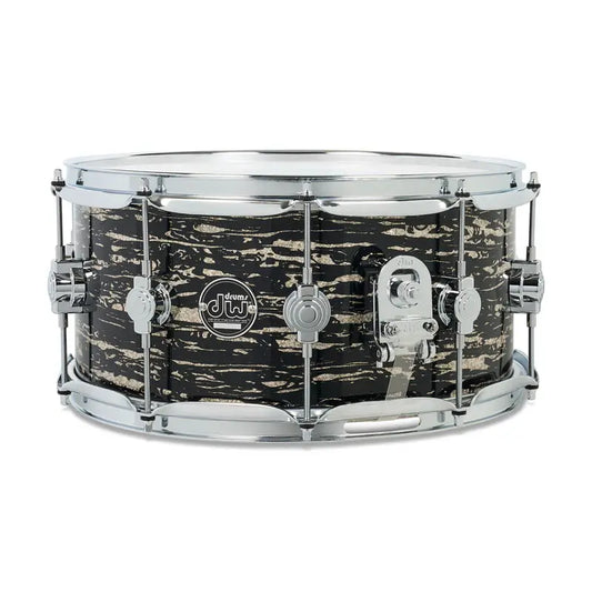EMBARGOED - ACTIVATE OCT 13 - DW Performance Limited Edition Snare Drum 14x6.5 Black Oyster Glass - Drum Center Of Portsmouth