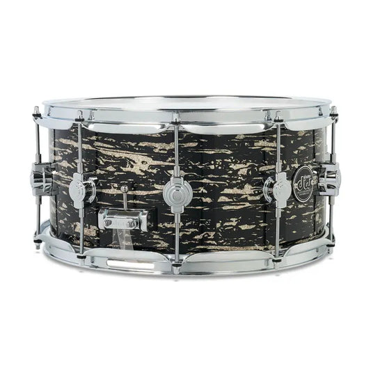 EMBARGOED - ACTIVATE OCT 13 - DW Performance Limited Edition Snare Drum 14x6.5 Black Oyster Glass - Drum Center Of Portsmouth