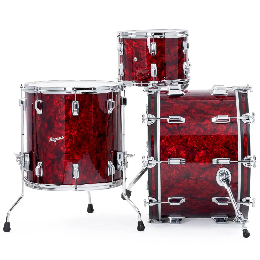 Rogers Dayton 3pc Drum Set 22/13/16 Red Diamond Pearl - Drum Center Of Portsmouth