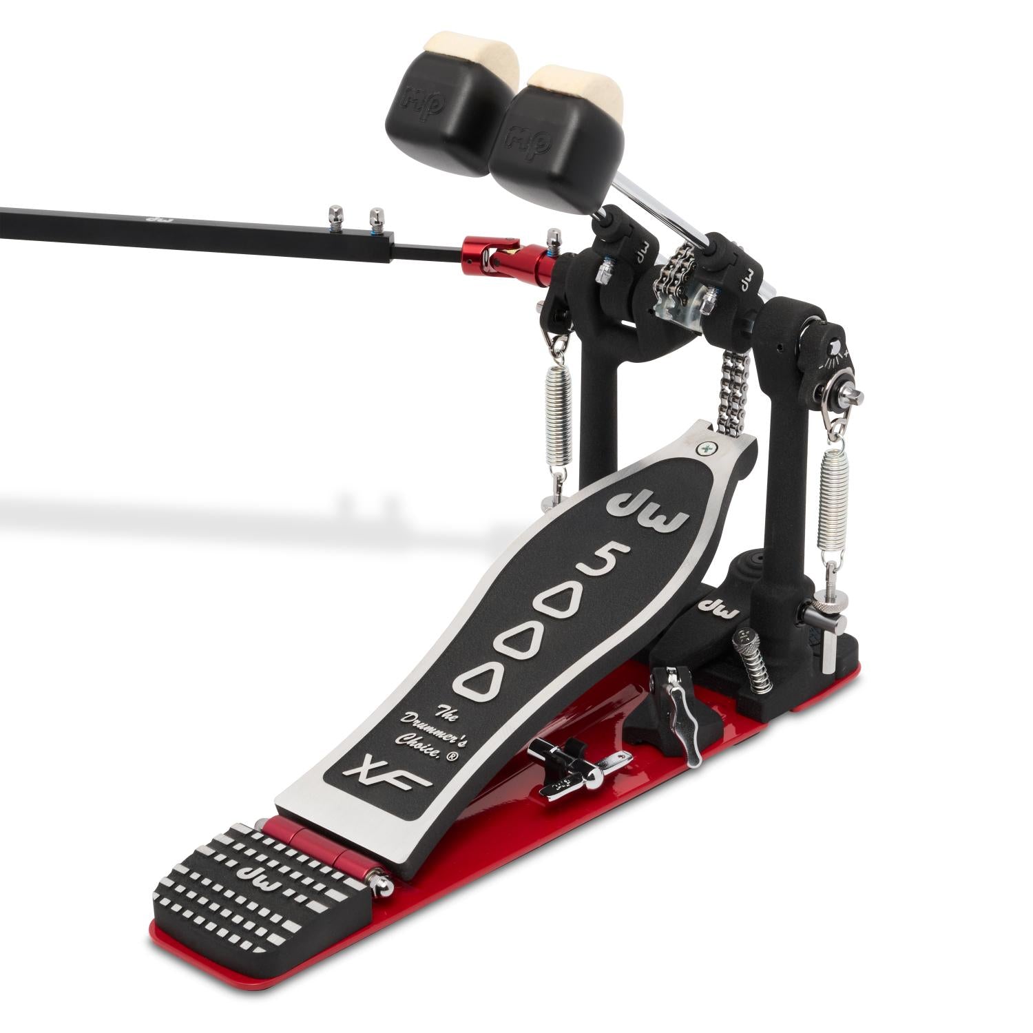 DW DWCP5002AD4XF 5000 Series XF Accelerator Double Bass Drum Pedal w/ Bag - Drum Center Of Portsmouth